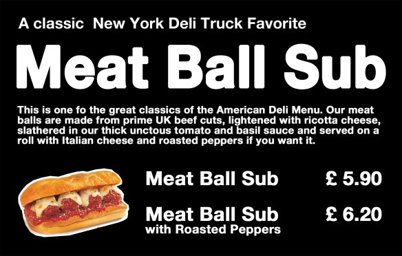 Meat Ball Sub, MEat Ball,