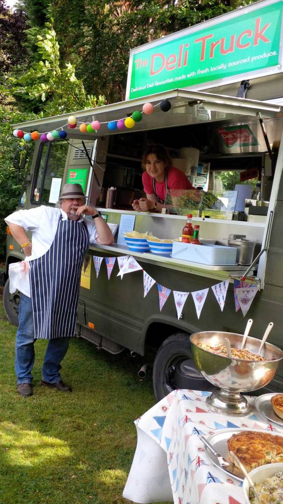 Deli Truck catering staff