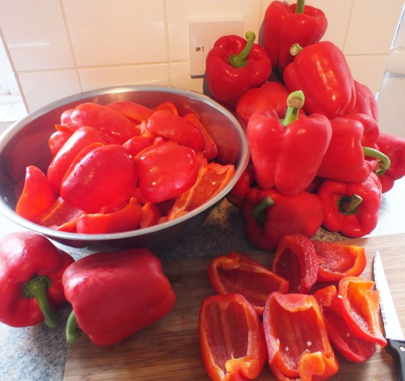 deli truck, peppers, catering