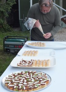 Deli Truck, canapés, wedding