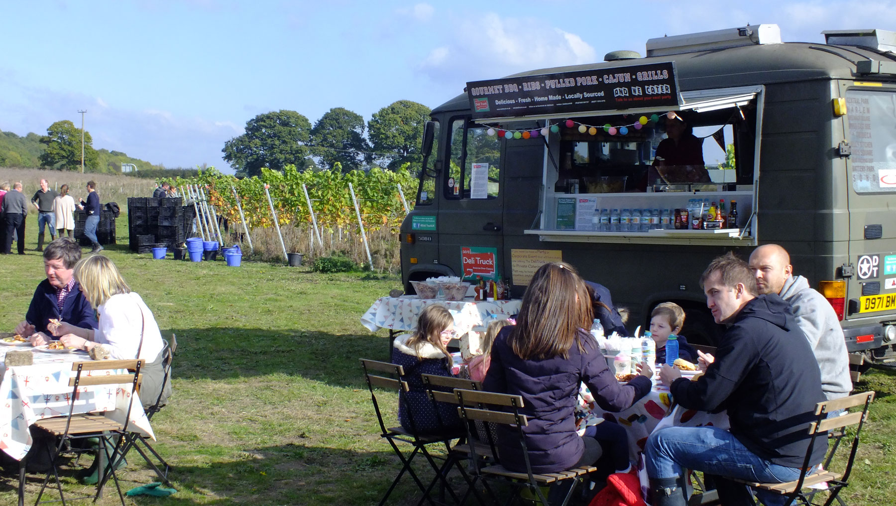 Squerryes Estate, Deli Truck, Catering, Kent catering,