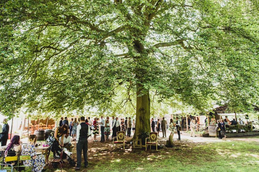 wedding, The Dreys wedding venue, The dreys, Deli Truck, street food